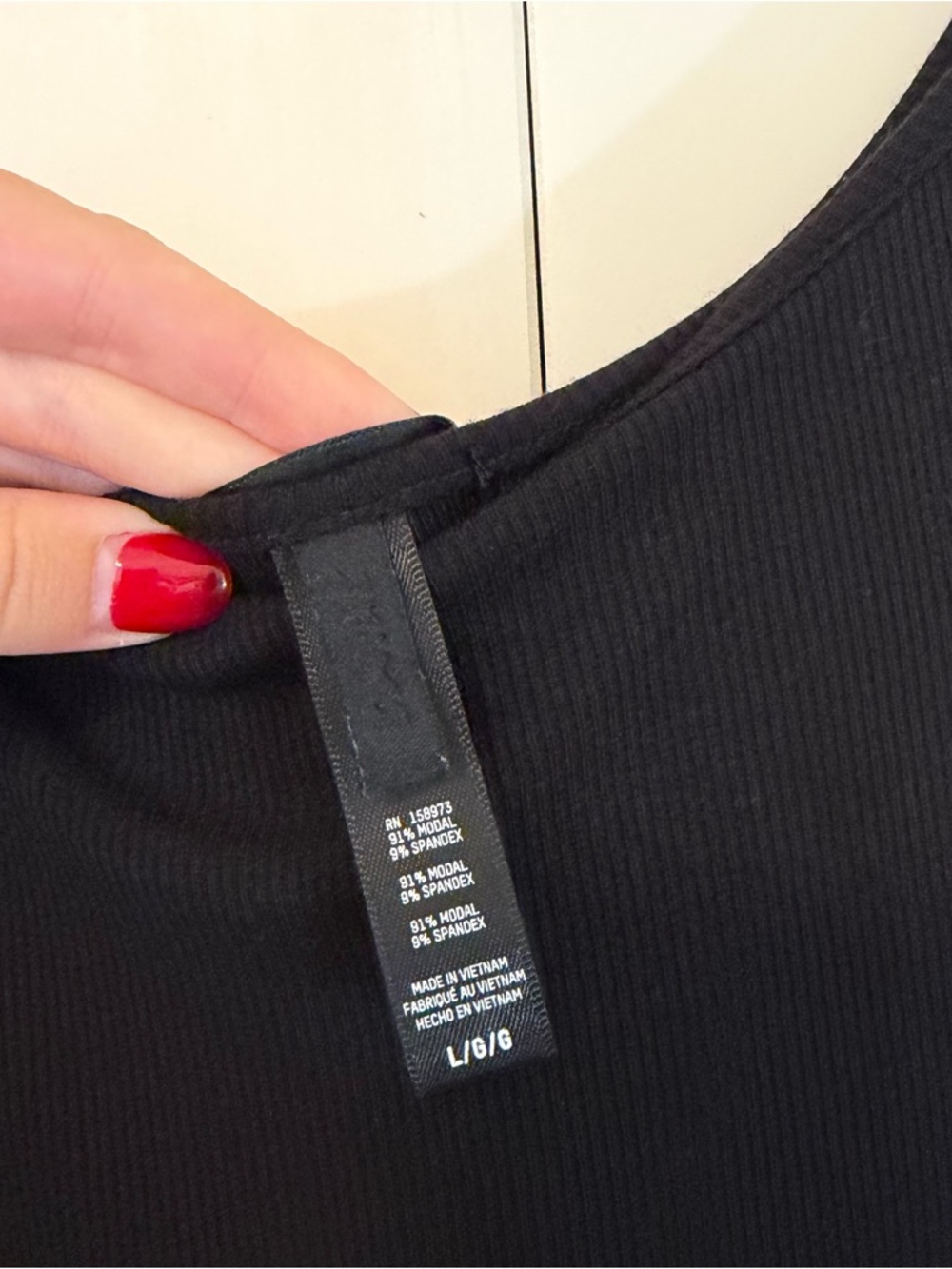 Skims Soft Lounge Long Slip‎ Dress Onyx - Picture 3 of 4